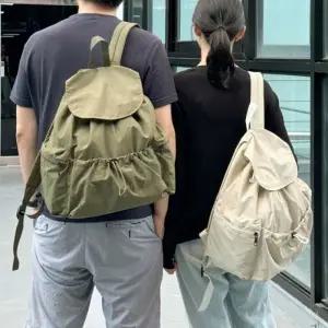 호피 보부상 나일론 가방 스트랩 백팩