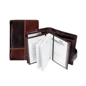 고품질 소가죽 M62 여권지갑 지폐포켓 카드 동전포켓 지갑 (WFFKUA9)