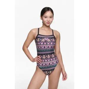 [아레나](의정부점) 니팅 베어 원피스 싱글 크로스 스트랩백 A5FL1LO10 ( BRW ,MNT,PPL) 브라캡 별도...