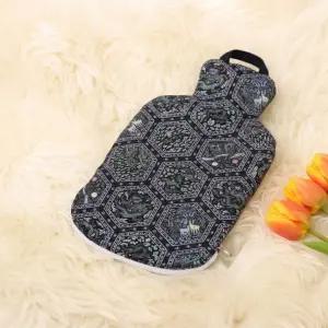 보온물주머니 2L+육각자개패턴 면커버