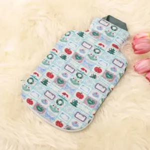 보온물주머니 2L+크리스마스선물패턴 면커버