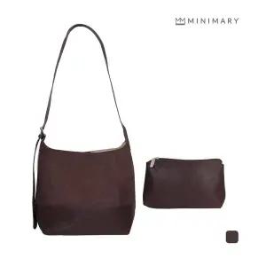 [미니마리] 배색스웨이드백 (MMA3BG04)