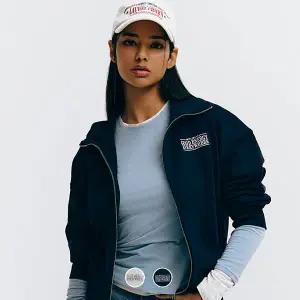 324912 여 언브러시드 테리 스웨트 목넥 집업 가디건