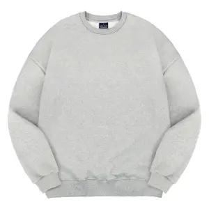 엘런아시 무지 오버핏 맨투맨