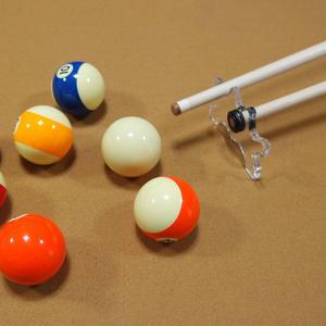 당구큐보조브릿지 투명 롱고니큐 당구큐익스텐션 큐대