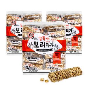 엉클팝 길쭉이 보리과자 400g x 3개