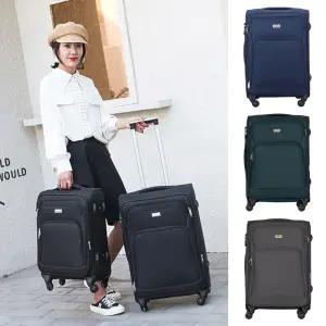 여행용 가방 20인치 24인치 28인치 소프트 천 캐리어 확장형 기내용 화물용