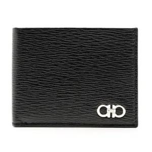 [FERRAGAMO] 페라가모 바이폴드 남성 반지갑 66-A064 NERO 685978