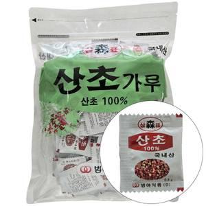 범아 국산 산초가루 0.5g x 200개 일회용 산초가루 산초분