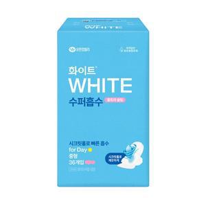 [신세계백화점](의정부점)[기획] 화이트 수퍼흡수 중형36p 1+1 중형증정 2PX2개[리뉴얼]