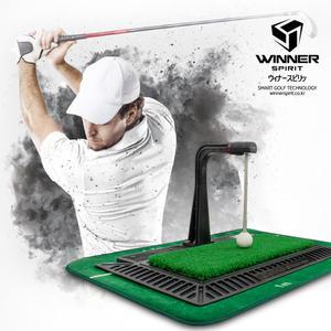 위너스피릿 리얼스윙300 골프스윙연습기 실내골프매트