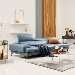 [자코모] 비엔토 4인 기능성 천연면피 소가죽 소파