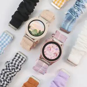 타임스토리 디먼트 갤럭시워치8 7 6 5 4 3 호환 스크런치 스트랩 곱창 밴드 시계줄