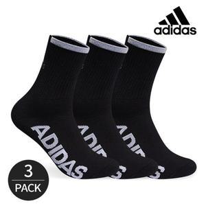 [NS홈쇼핑]아디다스 골프 남성 퍼포먼스 세로빅로고 중목양말 3P_BK[30636607]