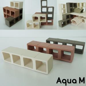 아쿠아엠 테트리스 I  / 열대어 관상어 물고기 산란상 은신처 놀이터 수족관 어항 장식품 구피 치어 코리도라스 안시 비파 플레코 가재 쉬림프 시클리드 CRS