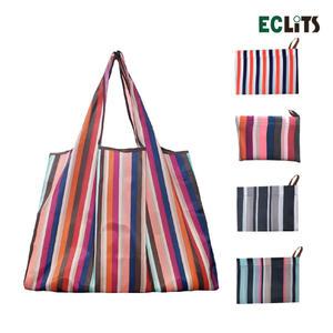 에클리츠 모던 스트라이프 장바구니 포켓장바구니