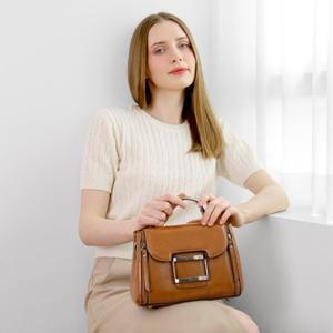 [선물증정] 힐링그래스 미니 크로스백 메탈버클 2way 스트랩 HGSG0321