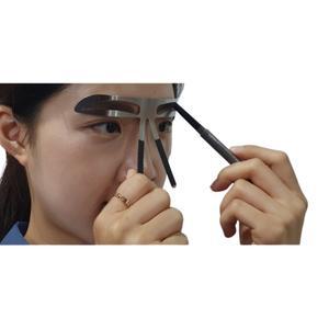 네츄럴형 눈썹 그리기 교정 가이드 남자 여자 눈썹틀 아이 라인 패치 모양 스티커 정리 틀 키트