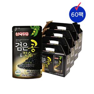 삼육식품 검은콩 & 칼슘 파우치 190ml 60팩
