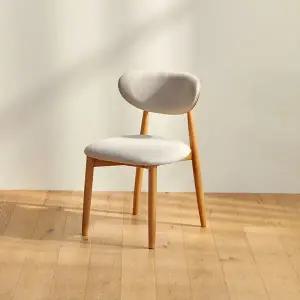 [클릭시 추가쿠폰] [레트로하우스] 론 원목 패브릭 의자