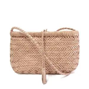 드래곤디퓨전 드래곤백 민수 여성 가죽 크로스백 내추럴 8938-NT