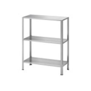 [마켓비]이케아 HYLLIS 휠리스 3단 선반유닛 소형 60x27x74cm/철제선반/수납장/화분선반