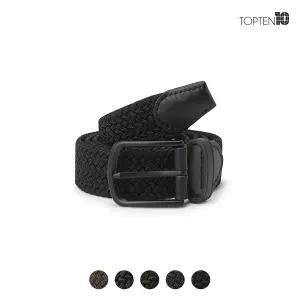 [탑텐][탑텐] 남성 가죽 배색 꽈배기 벨트_MSC5AL1001