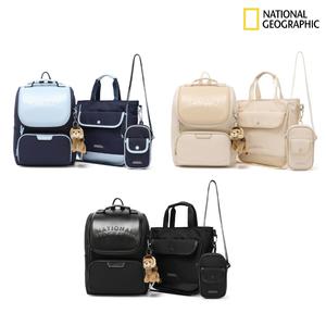 내셔널지오그래픽 입학선물 신학기 백팩 책가방 세트 저학년 초등학생 가방 3종
