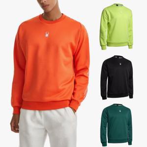 스파이더 맨투맨 공용 그래픽 백 레터 커플티 단체티 심플 기본 가을 겨울 라운드넥 긴팔 티