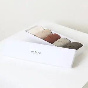 갤러리아 헤지스핸드백 HJSS5E501WT 퍼피자수 골지 장목 양말 5종 세트