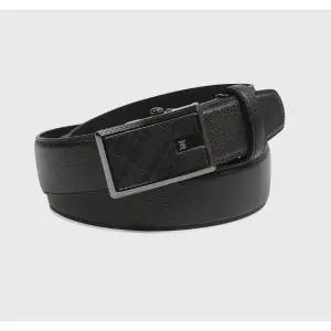 [롯데백화점]닥스 [*양말2족증정*]25년신상 베노베로 소가죽 흑유광 자동벨트BG1ACB1258K1-EL