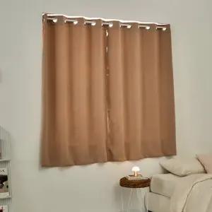 작은창 창문 암막 커튼  모카170 방풍 방한커튼 거실 바람막이