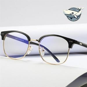 스타일리시 블루라이트 차단 미니멀 경량 안경테 (WFGYT7E)