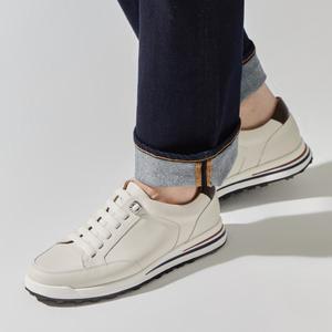 [무크] 남화 쟈니 소가죽 스니커즈 2colors