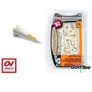 온코 Evolution 숏티 38mm 기능성골프티 플라스틱 공기역학 정확한 아이언 세트샷 프라이드스포츠