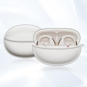 QCY 크로스키 T33 APP TPU 젤리 투명 키링 케이스 Crossky 오픈 이어 실리콘 보호 커버