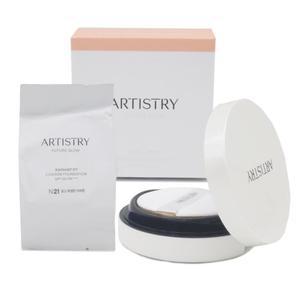 암웨이 아티스트리 퓨처 글로우 래디언트 핏 쿠션 파운데이션 본품+리필