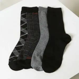 [NS홈쇼핑][헤지스ACC] HJSS5F502WT 화이트 패턴 면혼방 장목양말5종세트[35201790]