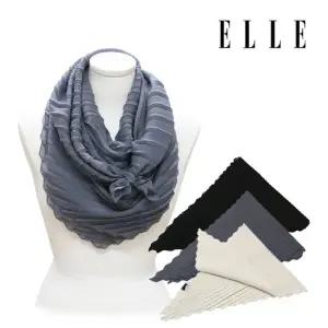 엘르 스퀘어주름 폴리 스카프 SE939P402