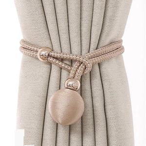 3색 1개 예쁜 커튼끈 커튼 타이백 커텐 타이 장식 커텐홀더 밴드 스트랩 묶기 고정끈 커텐끈