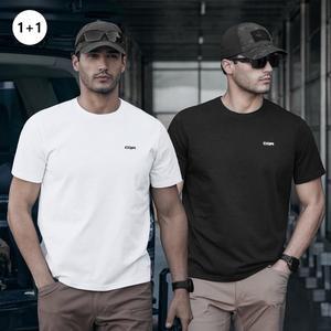 [CQR][1+1] 남성 반팔티 면티 무지티셔츠
