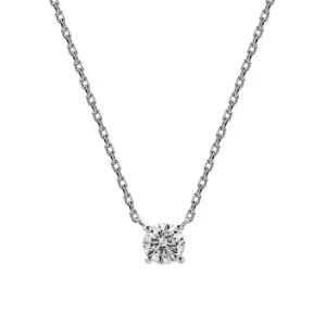 [롯데백화점]어니스트서울 [어니스트서울] 14K 랩다이아몬드 3부 4프롱 목걸이