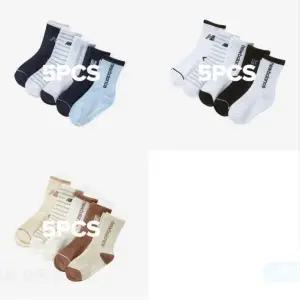 [롯데백화점]뉴발란스 [5PCS]에센셜 장목 양말 박스 세트