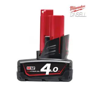 밀워키 M12 B4 (12V / 4.0Ah 리튬이온 배터리)