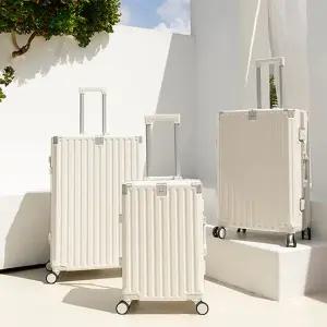 [코어블루 정식제품] 20인치 55cm 기내용 고강도 폴리카보네이트 프레임 금고형 캐리어