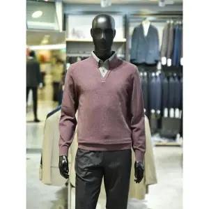 [PARKLAND]오스틴리드 세이브존03 가을 브이넥 솔리드 레이어드 니트 AWT37625 (S40922902)