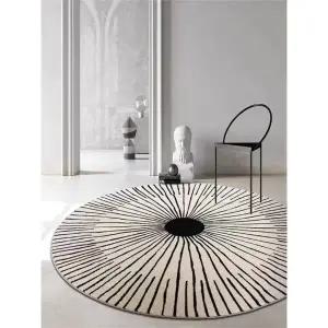 북유럽 원형 카페트 대형 인테리어 바닥 스타일 둥근