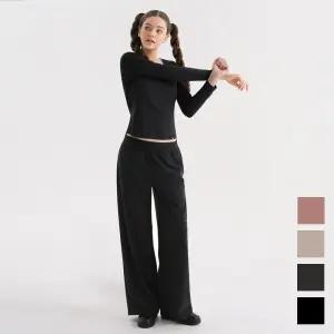 스컬피그 코듀로이 와이드 팬츠 (4컬러)