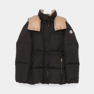 25FW 아그녹스 패치로고 벨트라인 하이넥 패딩 여성 자켓 1A00145 539ZD 999 AGNEUX