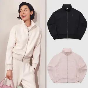 [롯데백화점]르꼬끄 [나나 착용] 여성 모달 더블텐션 루즈핏 하이넥 집업 QQ322OFT81